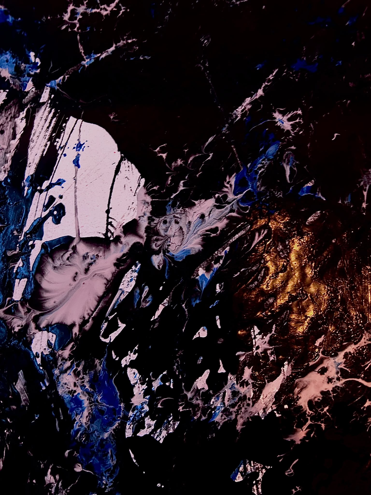 Abstract painting by Chet Lonely Hearts