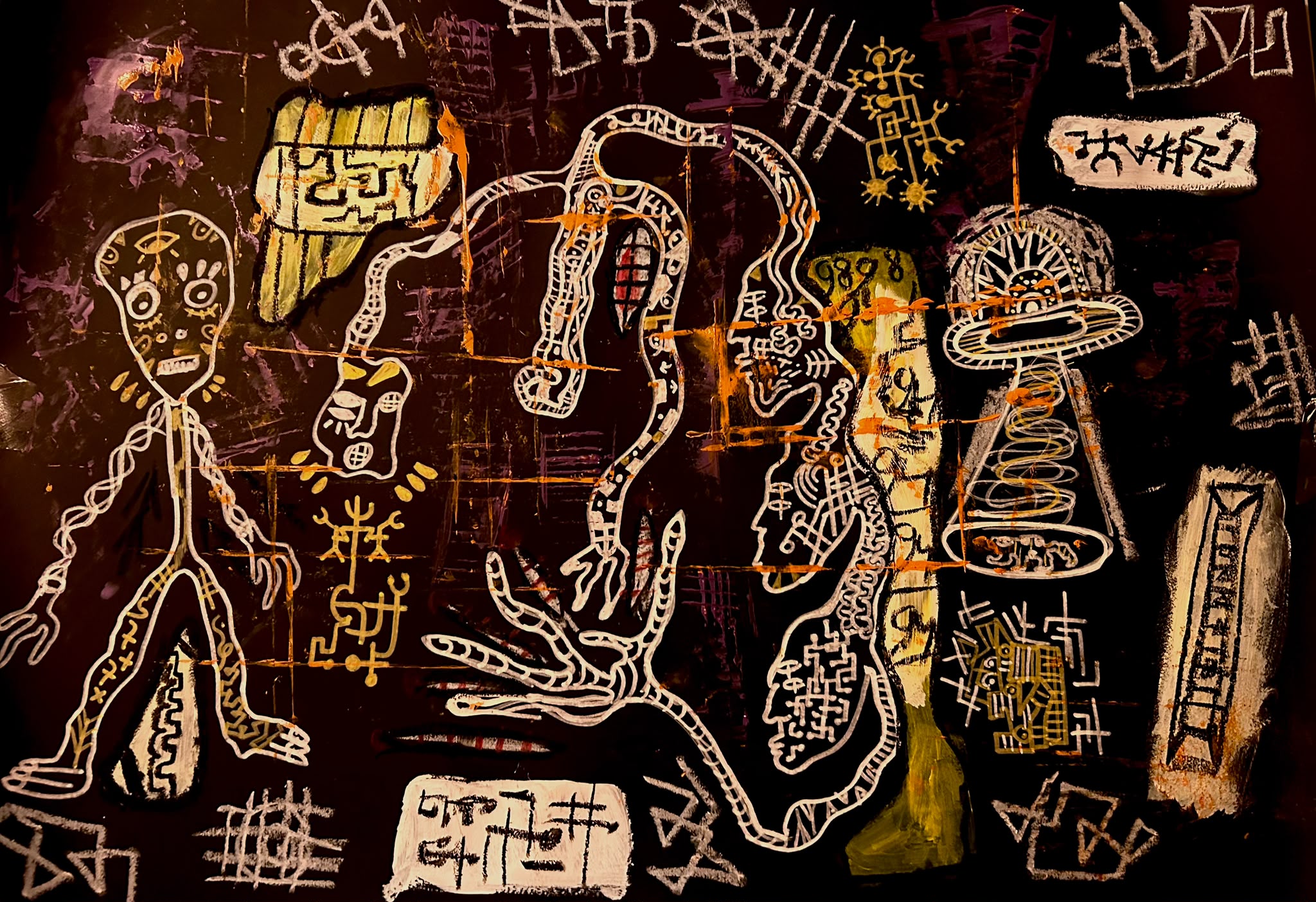 50x65cm mixed media on paper